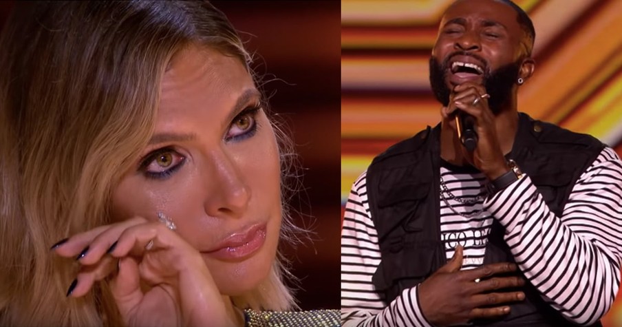 Contestant Brings Judges To Tears After Song For Late Mom