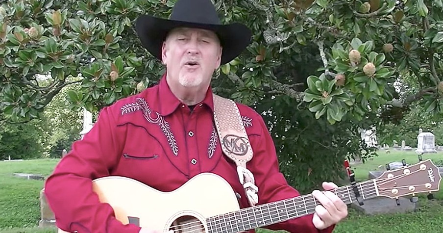 Country Singer Performs Original Song 'If There's A Phone In Heaven'