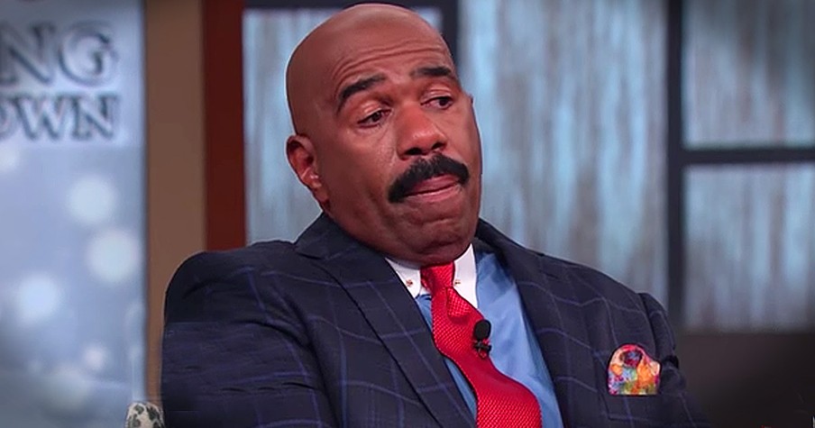 Steve Harvey Cries With Daughter Before Her Wedding