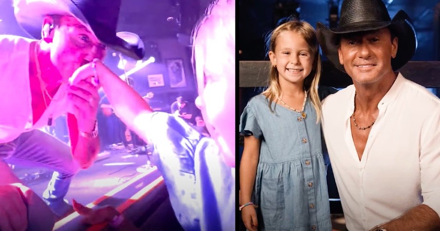 Tim McGraw on Tour Gives Special Shout Out to Little Girl and the Story Behind Why Is So Sweet