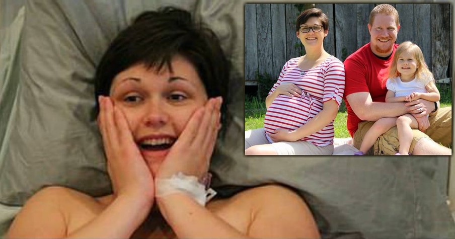 Mom Delivers 13-Pound Baby Naturally And Thinks Nurses Are Playing A Joke