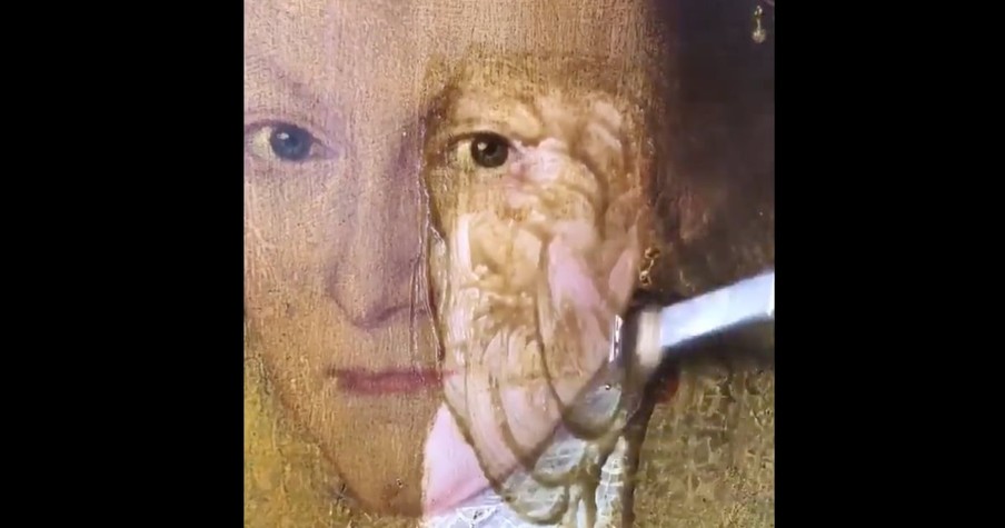 400-Year-Old Painting's Mesmerizing Restoration