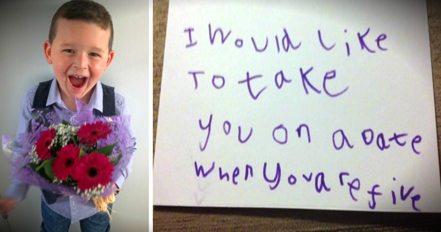 First Date Between 5-Year-Old Boy And His Best Friend Is Too Cute