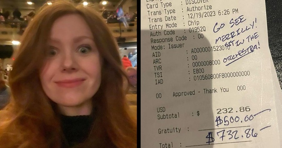 Waitress Tells Her Dream to Customer and Then They Leave a $500 Tip to Make It Happen