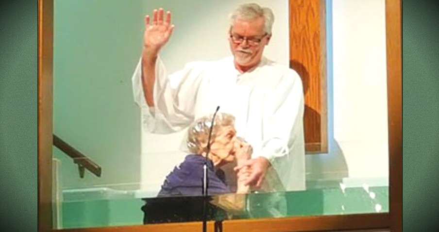 94-Year-Old Woman Baptized And Says It’s Never Too Late To Become Christian