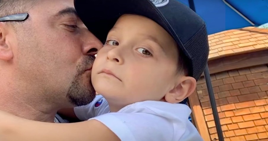 Little Boy Goes Viral For Sending A Message To Dad In Heaven