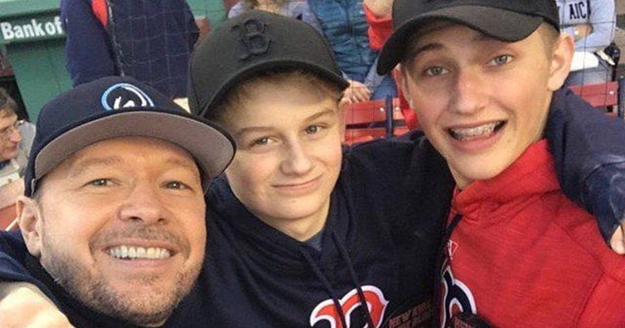 Actor Donnie Wahlberg Stepped Up for Stepson When the Boy's Real Dad Didn't Want Him