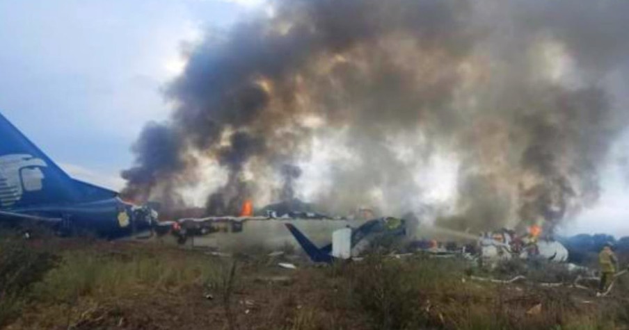 Plane Carrying 103 Passengers Crashes And Burns But Miraculous News Follows