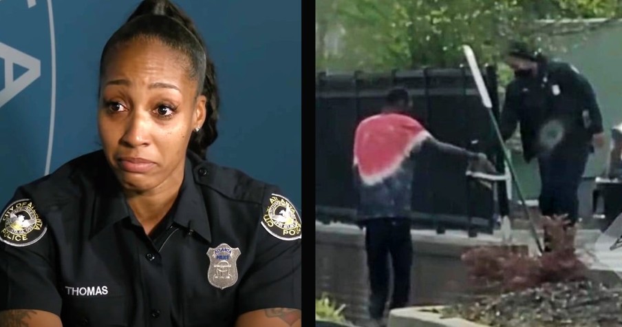 Atlanta Police Officer Spots A Barefoot Homeless Man And Has No Idea Cameras Are Rolling