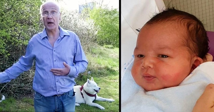 God Leads A Furry Angel To A Bundle Of Blankets In A Park And Then Owner Hears A Baby's Cry