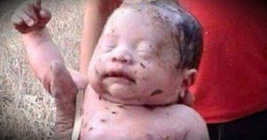 Baby Stabbed 14 Times Miraculously Discovered Alive In Shallow Grave