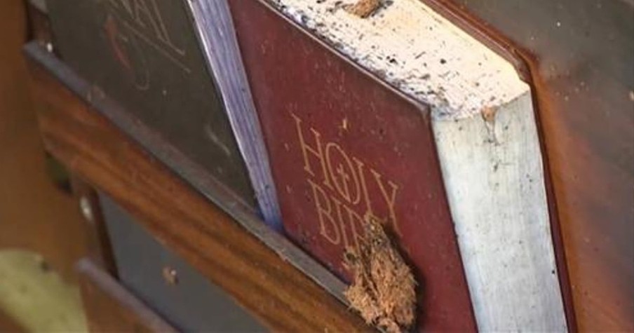 Hymn Books And Bibles Miraculously Survive Church Fire