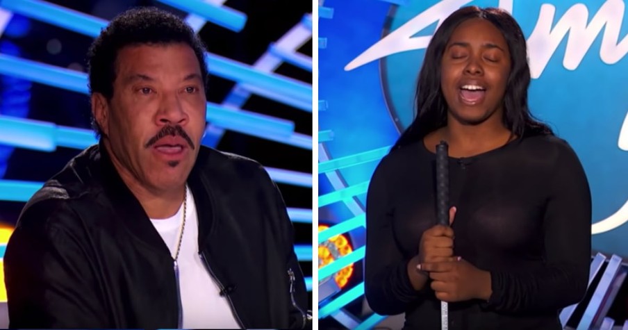 Blind Singer's Audition To 'Rise Up' Has Lionel Ritchie In Tears