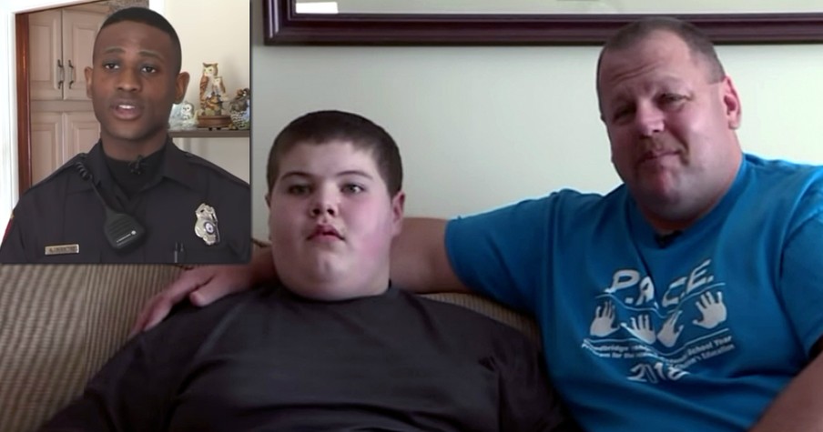 Police Officer's Act Of Kindness When Boy With Autism Called 911