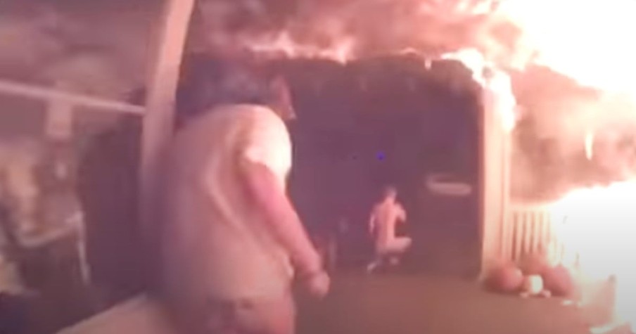 Man Accidentally Makes 'Wrong' Turn And Is In Right Place To Save 4 Siblings From House Fire