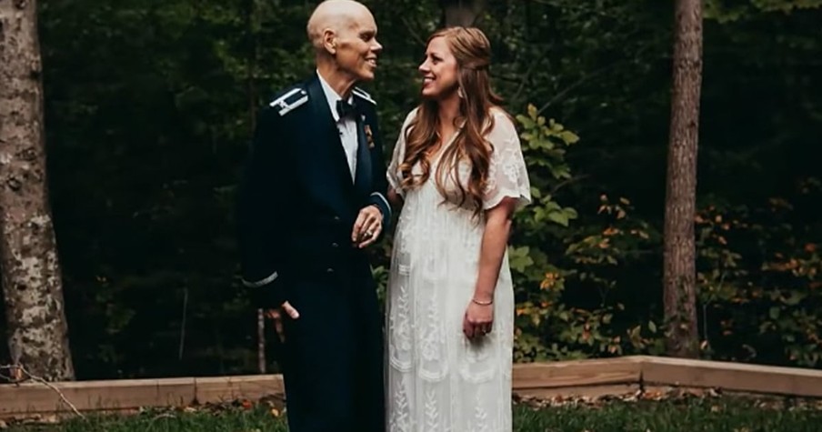 Bride Danced With Dying Dad In Lieu Of Engagement Photos