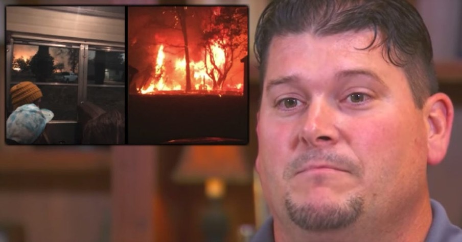 Quick-Thinking Bus Driver 'From Heaven' Saves 22 Kids During Raging Wildfire