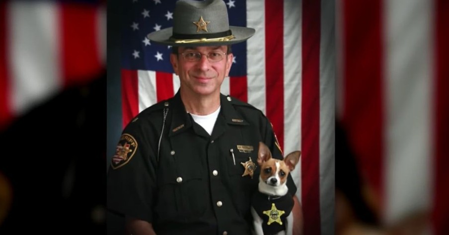 Sheriff and Loyal Canine Partner Share Special Bond 'Til The End When They Die Hours Apart