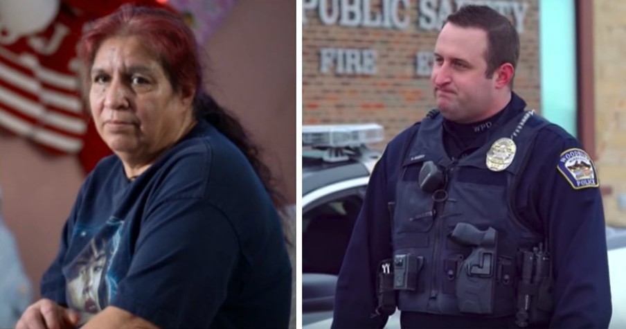 Widow Is Caught Shoplifting At Walmart And Hours Later, Same Police Officer Turns Up At Her Door