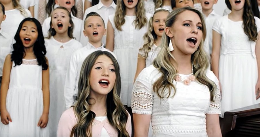 55 Children Singing 'Risen' By Shawna Edwards Embodies The Easter Spirit Beautifully