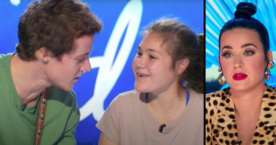 American Idol Judges Invite Cole Hallman To Sing With His Sister And It's Such A Touching Moment