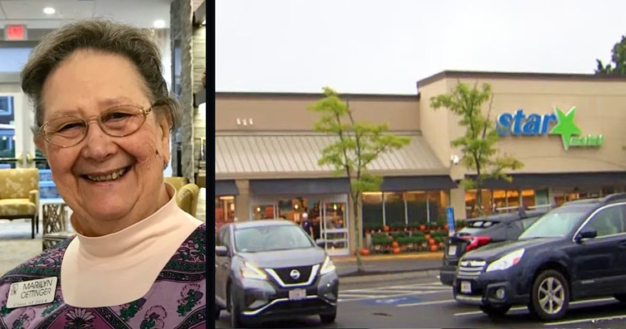 Elderly Woman Is Flabbergasted After Her Credit Card Is Declined But Then An 'Angel' Steps In