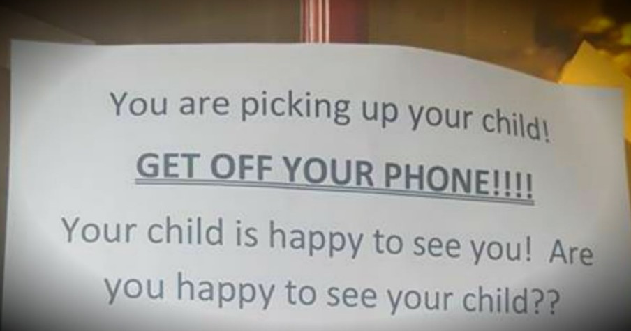 Day Care's Sign For Parents Is Going Viral For The Best Reason