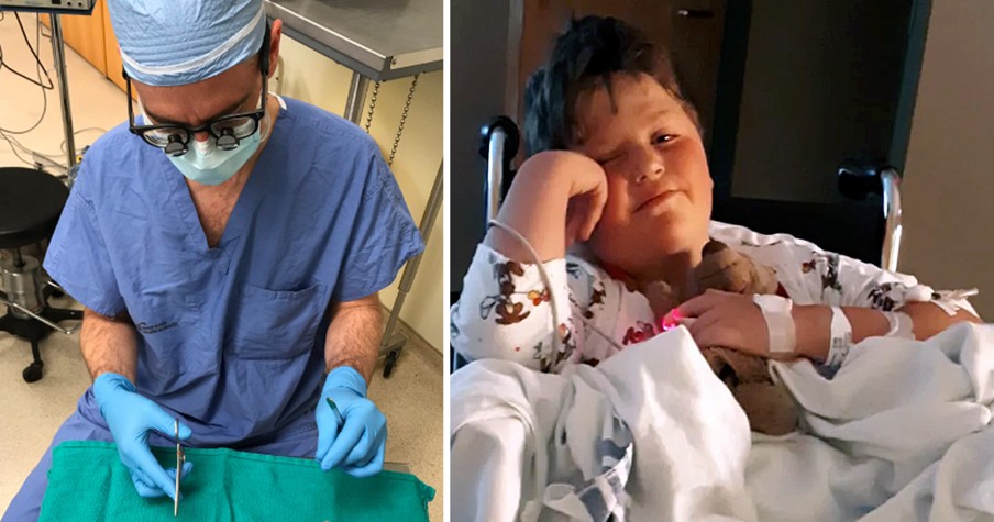 Doctor Can't Deny Boy's Special Request As He's Put Under For Surgery