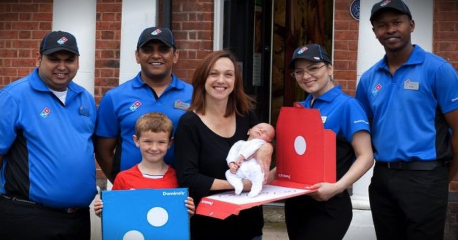 Pizza Delivery Turned Baby Delivery In Domino's Parking Lot