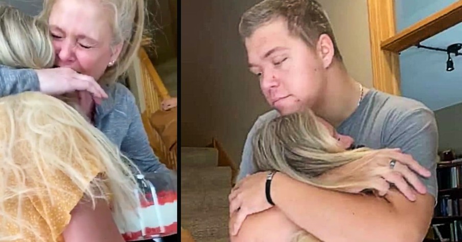 Mom Shares Miraculous Story Online When Cure for Her Son Arrives on Her Doorstep with Cake