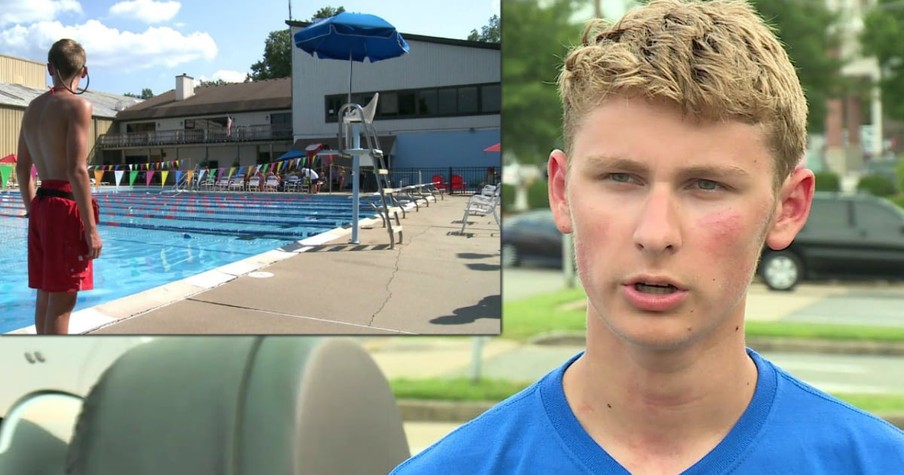 Teen Credits God for Allowing Him to Save Toddler from Drowning