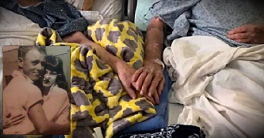 Elderly Couple Married 62 Years Pass Away Together While Holding Hands