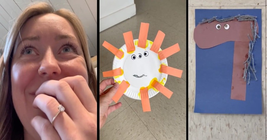 Preschool Teacher Has Art Projects For Students, And The Results Are Adorably Hilarious