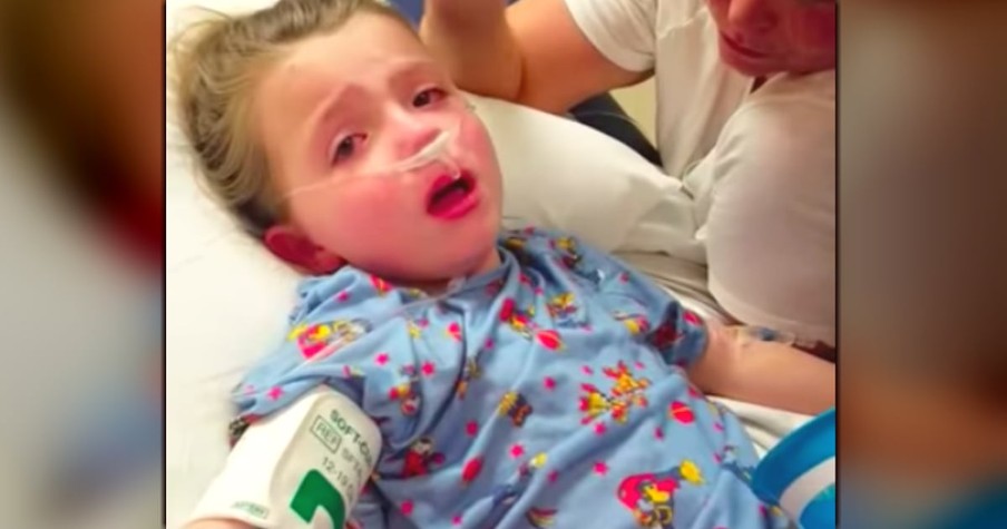 Heart-Wrenching Video Of Sick Little Girl Kinnady Devine Visiting Heaven Before Miraculous Healing