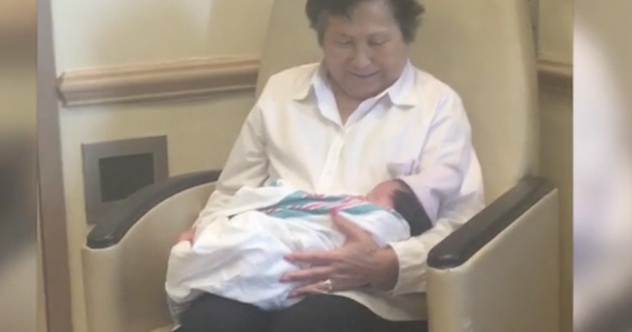 Grandma With Alzheimer's Meets Her Grandbaby Over And Over Again