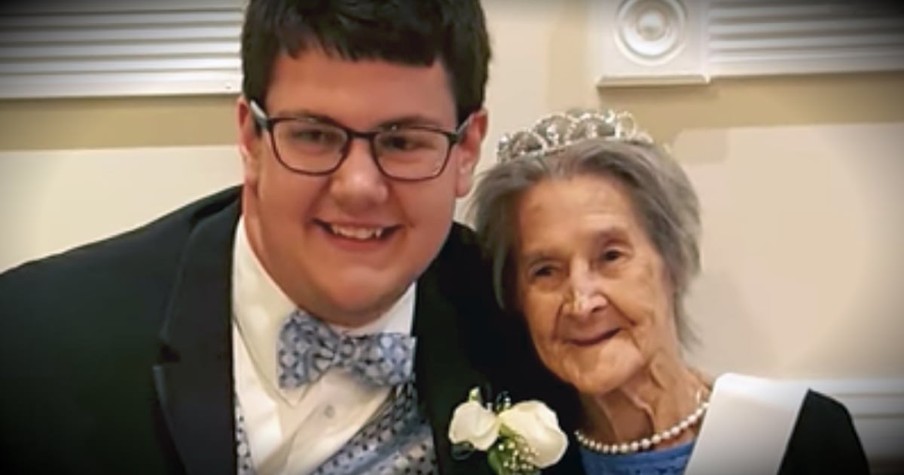 Grandson Finds Out Grandma Is Dying, Then Takes Her To Prom