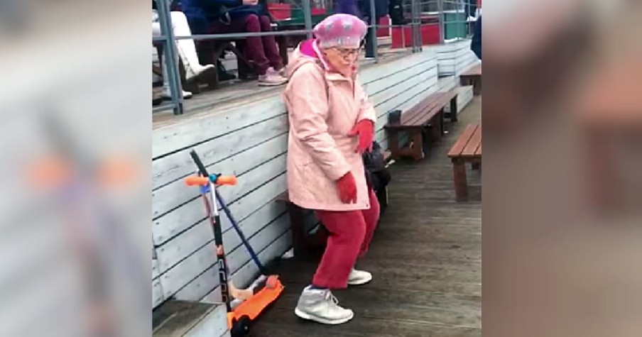 Grooving Granny's Dance Moves Go Viral