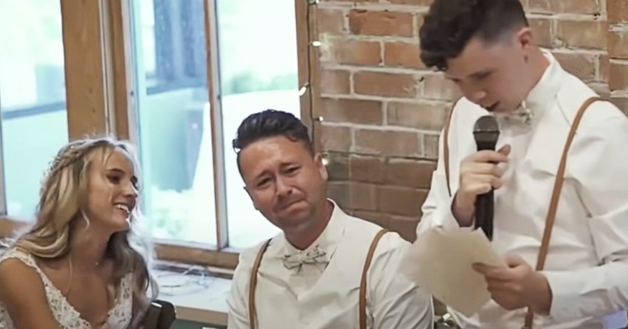 Groom's Brother With Autism Gives A Best Man Speech That Leaves Wedding Guests In Tears