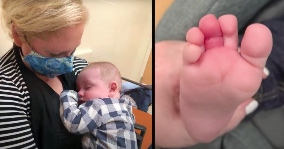 1 Strand Of Hair Nearly Cost Her 5-Month-Old His Toe So Now She's Alerting Other Parents