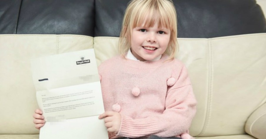 Happy Birthday To Daddy In Heaven Mailed By Little Girl Gets Reply That Her Card 'Arrived Safely'