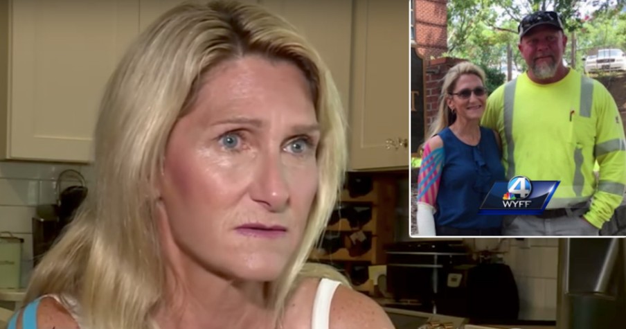 Woman Attacked By 2 Vicious Dogs, Then Heroic Utility Worker Saves Her