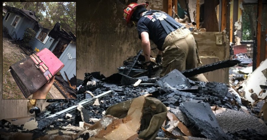 Family Lost Home to Fire And Then Discovered Their Bibles Were Spared