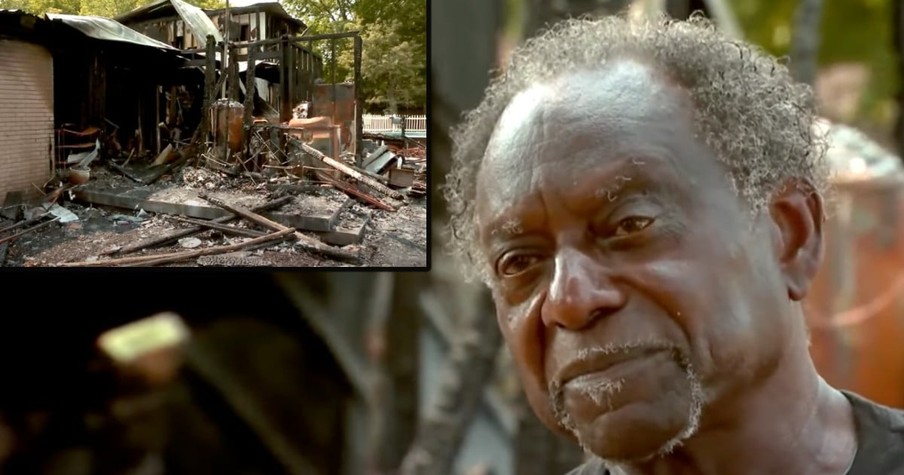 83-Year-Old Has Home Destroyed By Kids Playing With Fireworks And Loses Everything