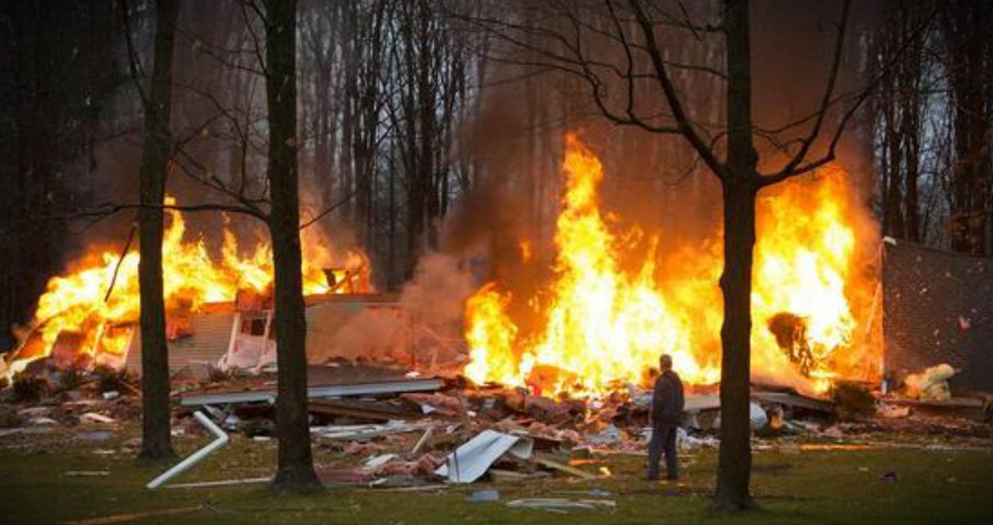 Christmas Miracle Spares Woman's Life In House Explosion