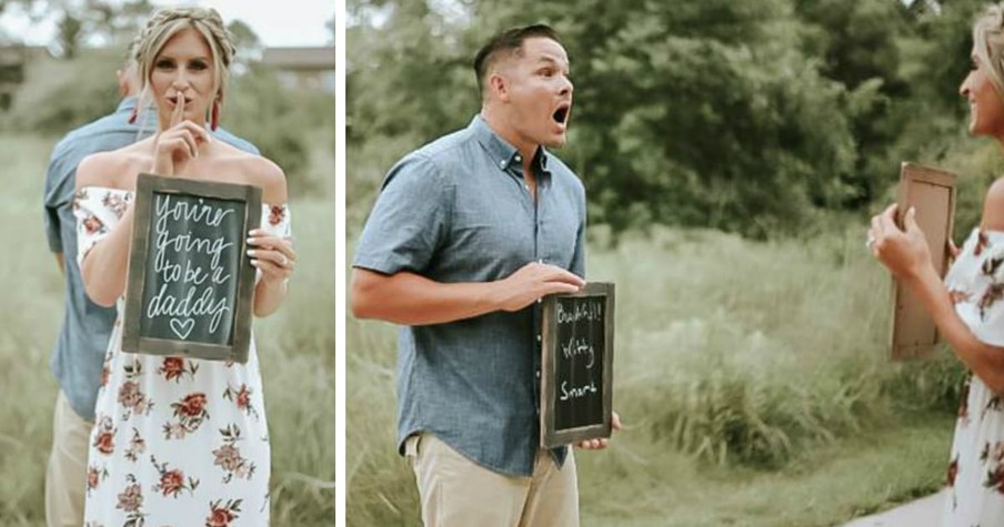 Wife Tells Husband He's A Daddy-To-Be And He Has The Best Reaction