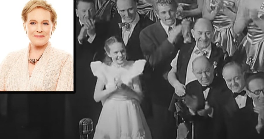 Vintage Footage From 1948 Shows 13-Year-Old Julie Andrews Singing For King George VI