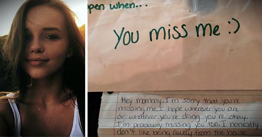 Grieving Mom Finds Late Daughter's Letters Weeks After Her Unexpected Death