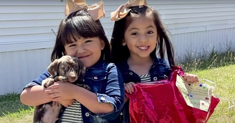 Kansas Twins Tied Their Wishlist to a Balloon And Let Go, Then Stranger 650 Miles Away Finds It