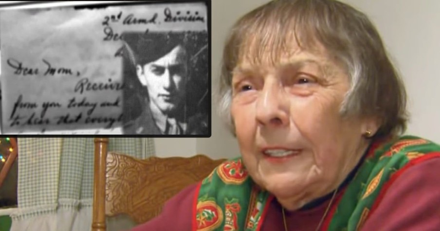 Soldier Sent A Letter Home In WWII And It Finally Just Arrived 76 Years Later