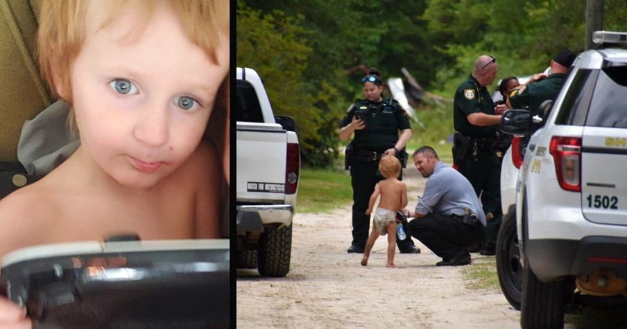 Lost Boy With Autism Wanders Off In Nothing But Diaper But Dogs Surround Him Until He's Found